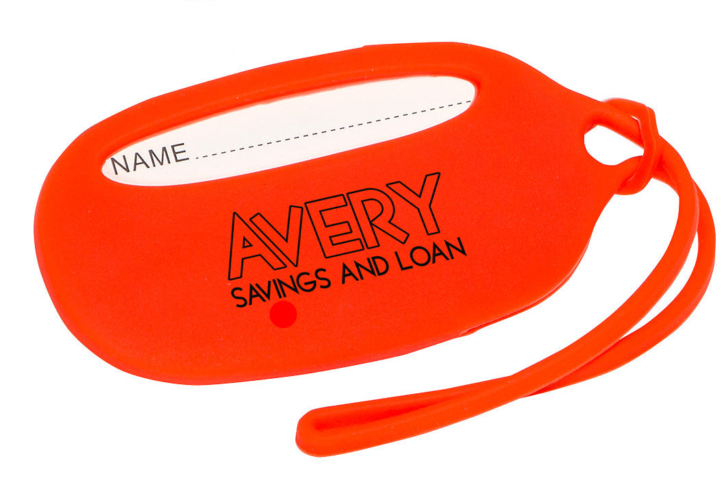 Durable Silicone Luggage Tag