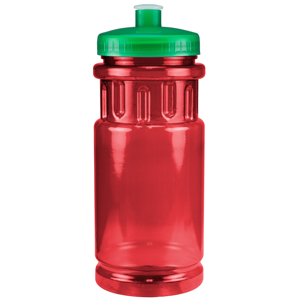 Translucent Red/Translucent Green Lid