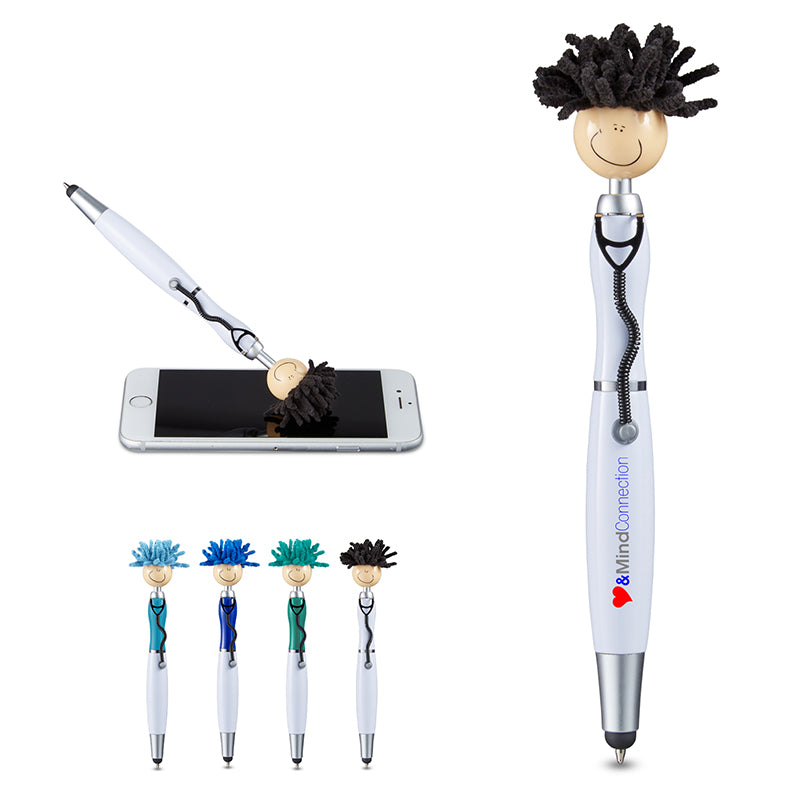 MopToppers® Screen Cleaner w/Stethoscope Stylus Pen