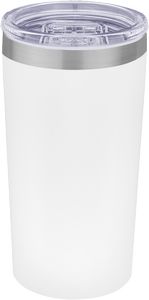 White/Silver Blank Front View