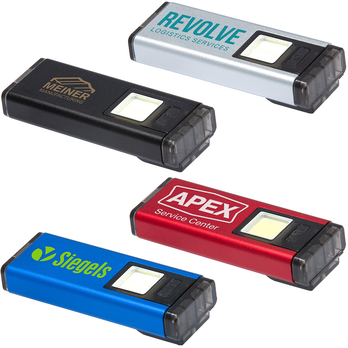 Flash Pocket COB Flashlight With Clip & Magnet