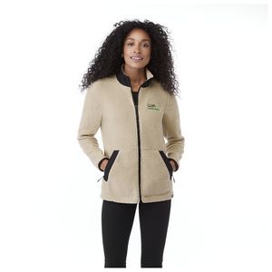 Women's KAHUZI Eco Full Zip Sherpa Fleece Jacket