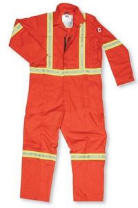 Orange Indura® Protection Coveralls