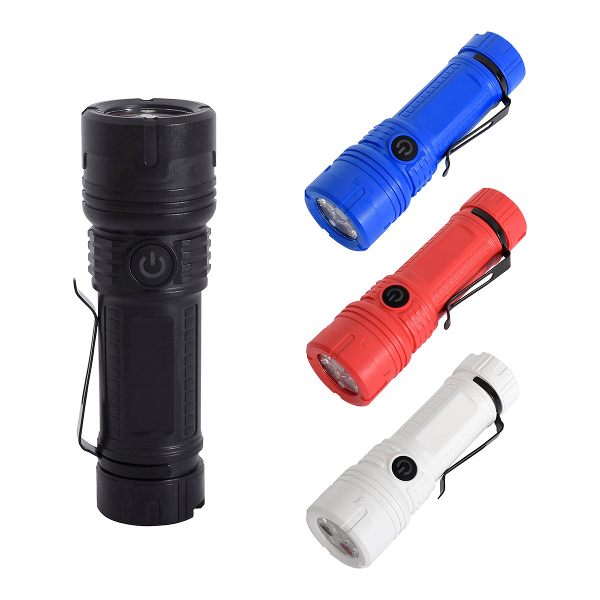 Best Buddy Tools® Rechargeable LED Clip Flashlight