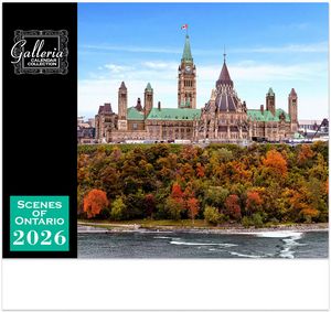 Galleria Wall Calendar 2026 Scenes of Ontario