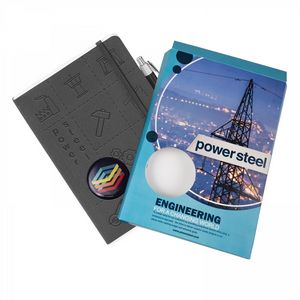 Hard Cover Notebook Pen Combo Wrap