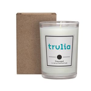 Custom 8 Oz. Scented Tumbler Candle in a Cardboard Gift Box