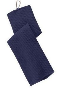 Port Authority® Waffle Microfiber Golf Towel
