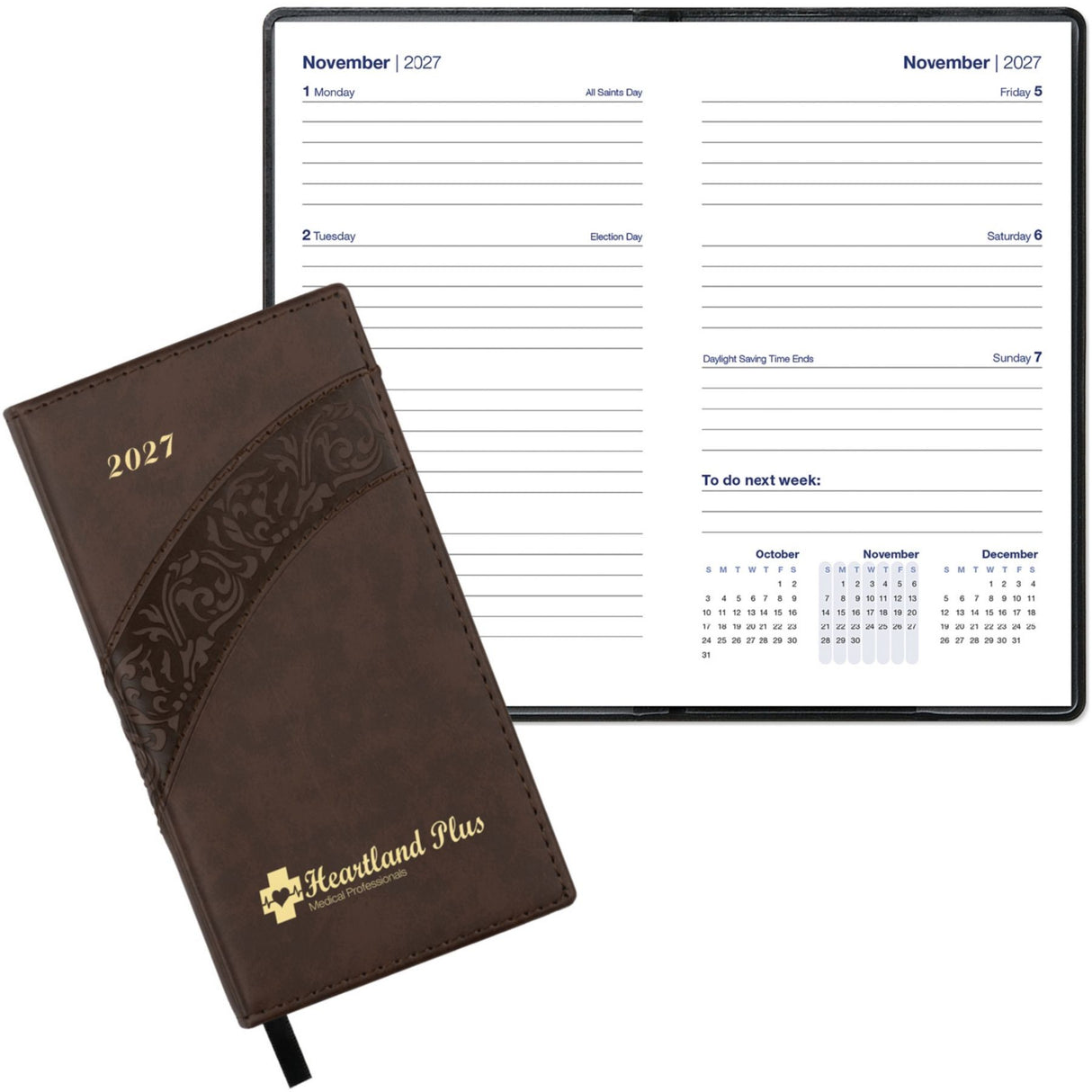Tuscany Pocket Calendar Weekly
