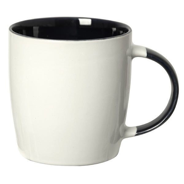 Koho 350 Ml. (12 Fl. Oz.) Stoneware Mug With Colored Handle