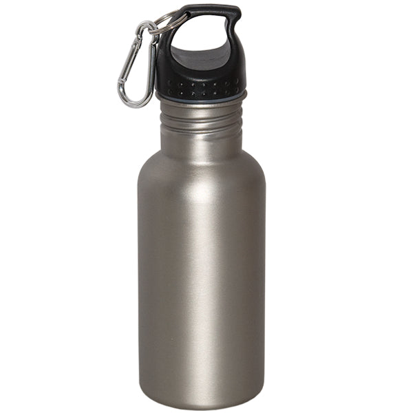 Wide Mouth 500 Ml (17 Fl. Oz.) Stainless Steel Water Bottle