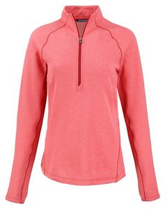 Cutter & Buck Peshastin Eco Fleece Recycled Womens Half Zip Pullover