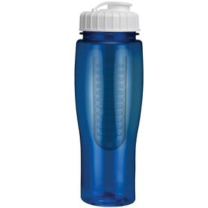 Translucent Blue/White Lid Blank