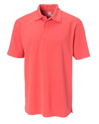 Cutter & Buck CB Drytec Genre Textured Solid Mens Big and Tall Polo
