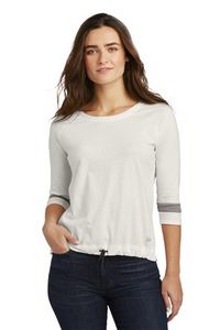 New Era® Ladies Tri-Blend 3/4 Sleeve Tee
