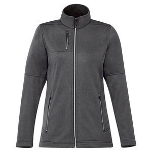 Heather Dark Charcoal Gray Blank