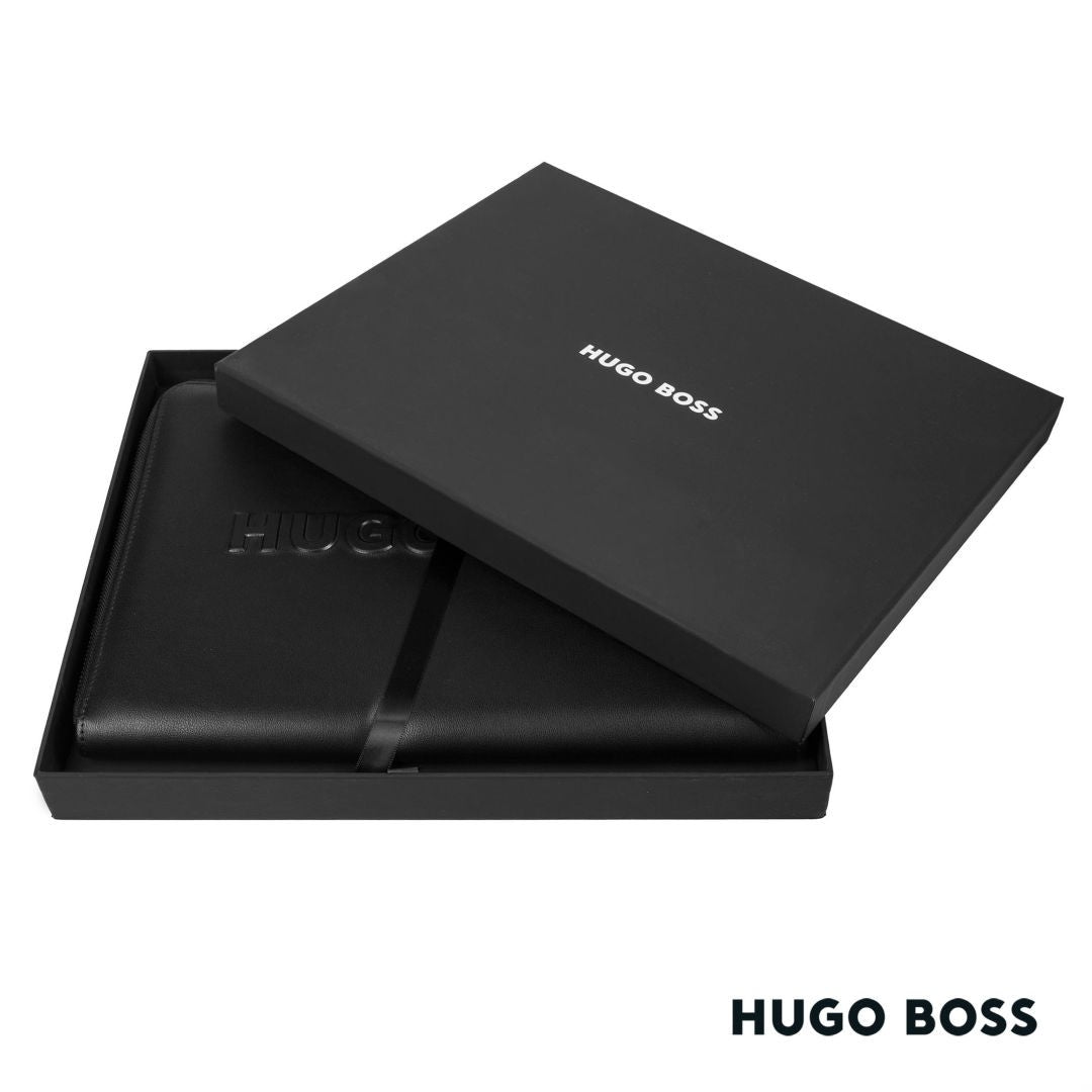 Hugo Boss Label A4 Conference Zip Folder