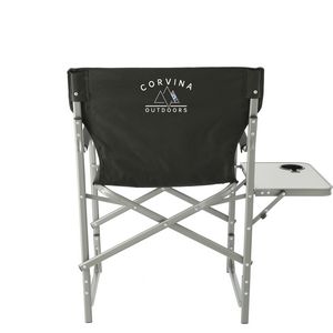Director's Chair (300lb Capacity) with Side Table