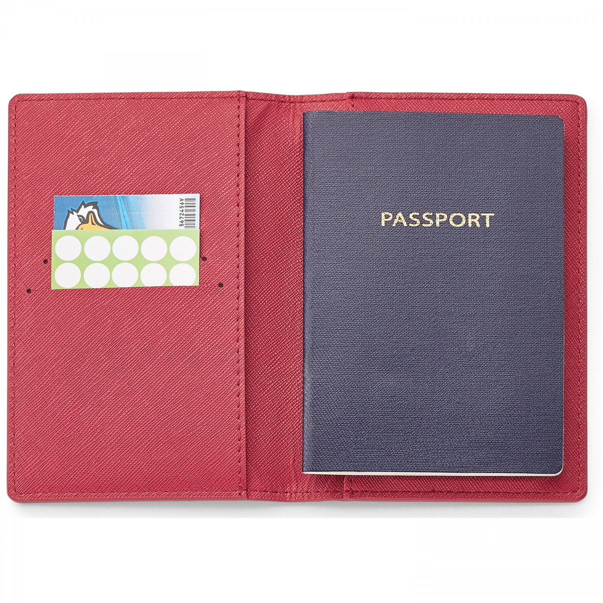 ST147 Toscano RED open passport copy