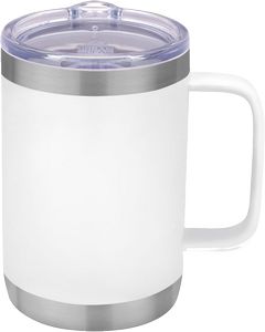 White/Silver/Clear Blank Front View