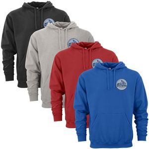 M&O Unisex Pullover Hoodie 50/50 Embroidered