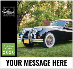 Galleria Wall Calendar 2026 Classic Cars