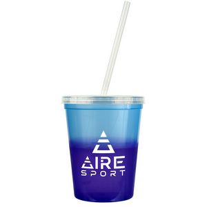 16oz Color Changing Stadium Cups with Lid