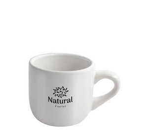 Wellington 3.5oz vitrified ceramic white espresso mug