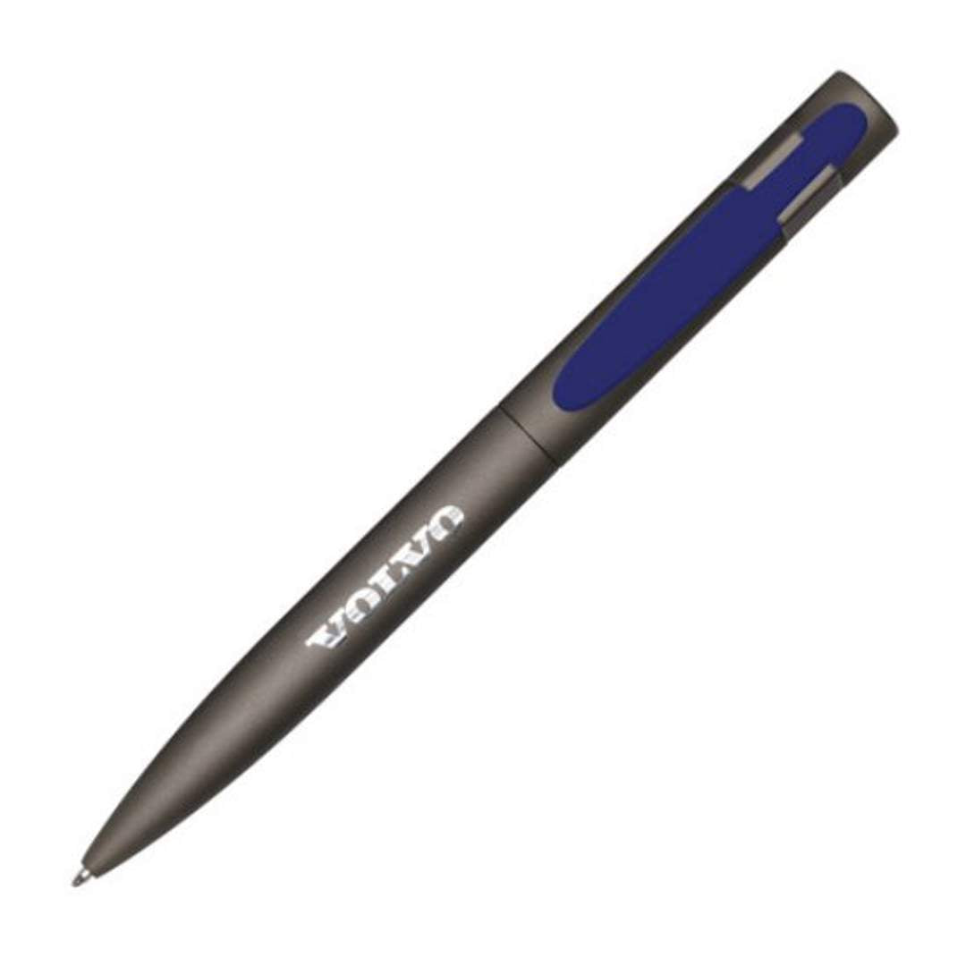 Gun Metal/Blue PMS REFLEX BLUE C
