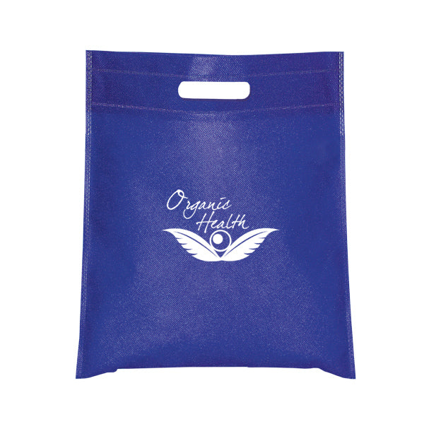 Small Non Woven Cut-Out Handle Tote Bag
