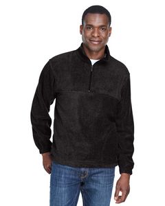 Harriton Adult Quarter-Zip Fleece Pullover
