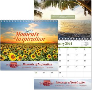Moments Of Inspiration Spiral Wall Calendar
