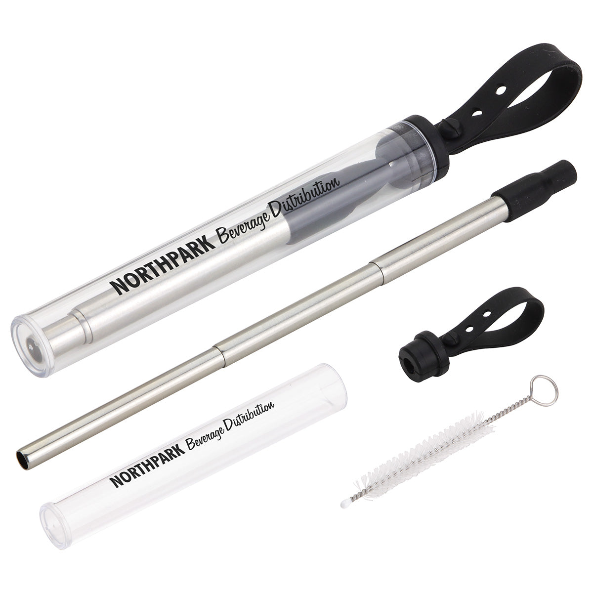 Sip 'N Slide Telescoping Straw With Cleaning Brush