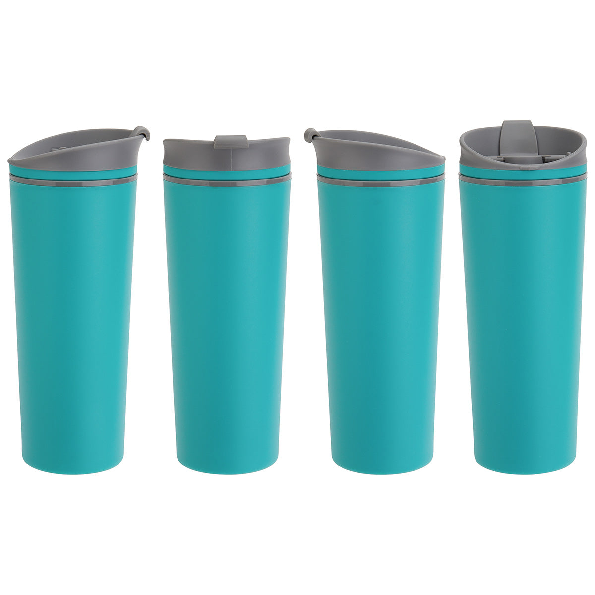 Commuter 17 oz Double-wall Polypropylene Tumbler with Flip Top Closure