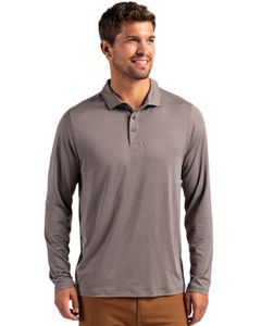 Cutter & Buck Coastline Epic Comfort Eco Recycled Mens Long Sleeve Polo
