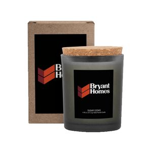 Frosted Charcoal Gray/Brown Logo