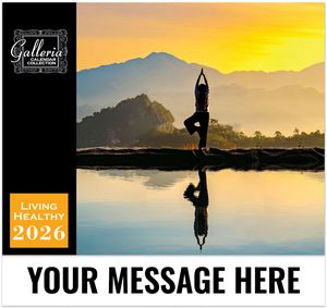 Galleria Wall Calendar 2026 Living Healthy