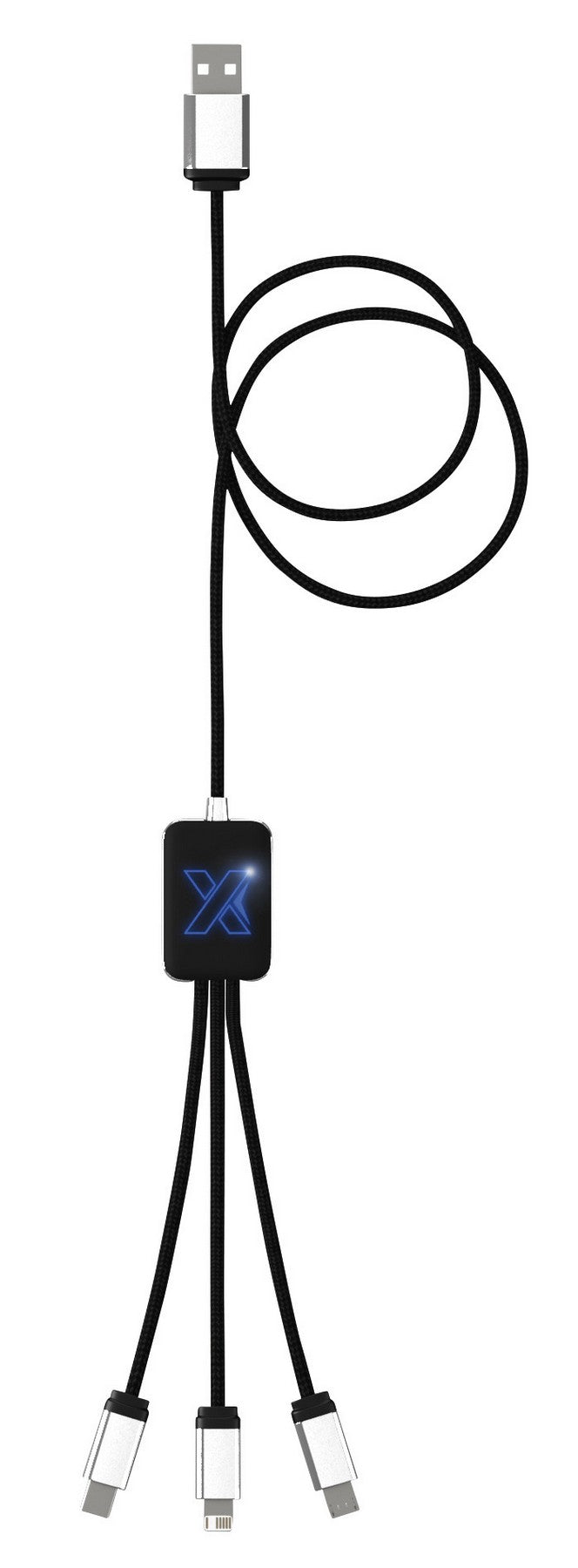 32463F Standard Black/Silver with Blue light
