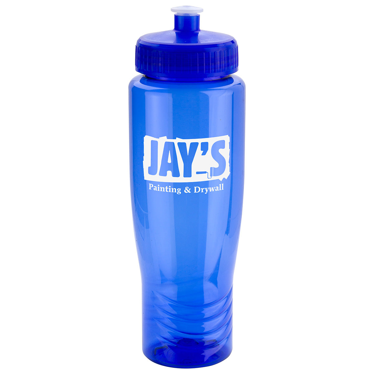 Sprint 28 oz PET Eco-Polyclear™ Bottle with Push-Pull Lid