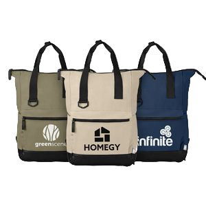 000732 Odyssey Pack Recycled Cotton Canvas Tote Bag- 16 oz.