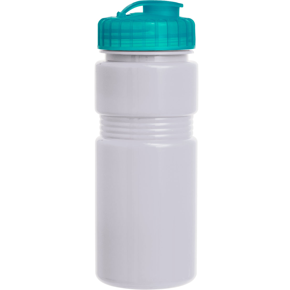 White/Translucent Aqua Blue Lid