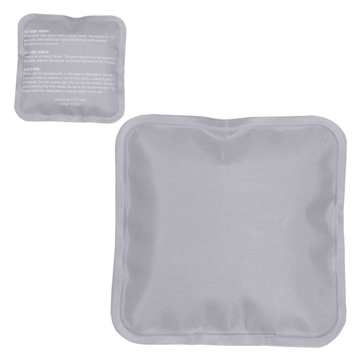 Square Nylon-Covered Hot/Cold Pack