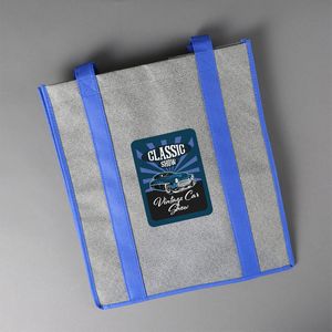 Heathered Jumbo Non-Woven Tote Bag