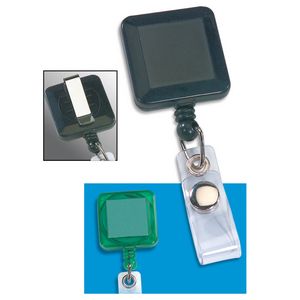 Square Retract-A-Badge Reel