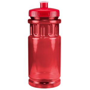 Translucent Red/Translucent Red Lid Blank