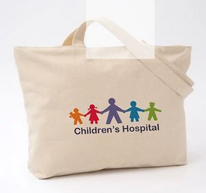 Full Colour Zippered Cotton Canvas Tote 12 oz