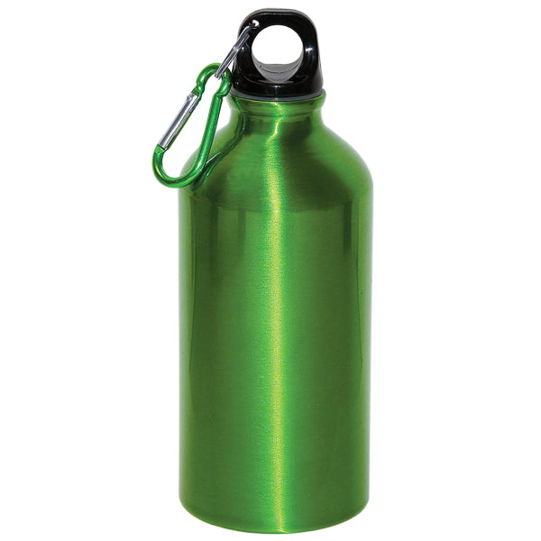 500 Ml (17 Fl. Oz.) Aluminum Water Bottle With Carabiner