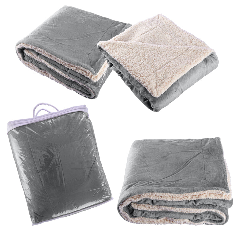 Micro-mink Sherpa Blanket