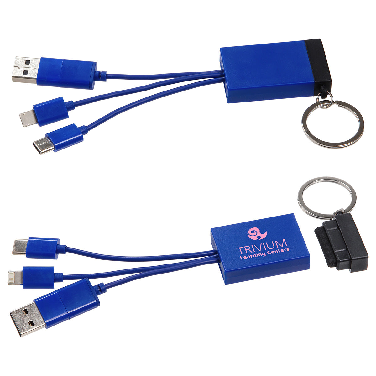Triplet 3-in-1 Charging Cable with Screen Cleaner