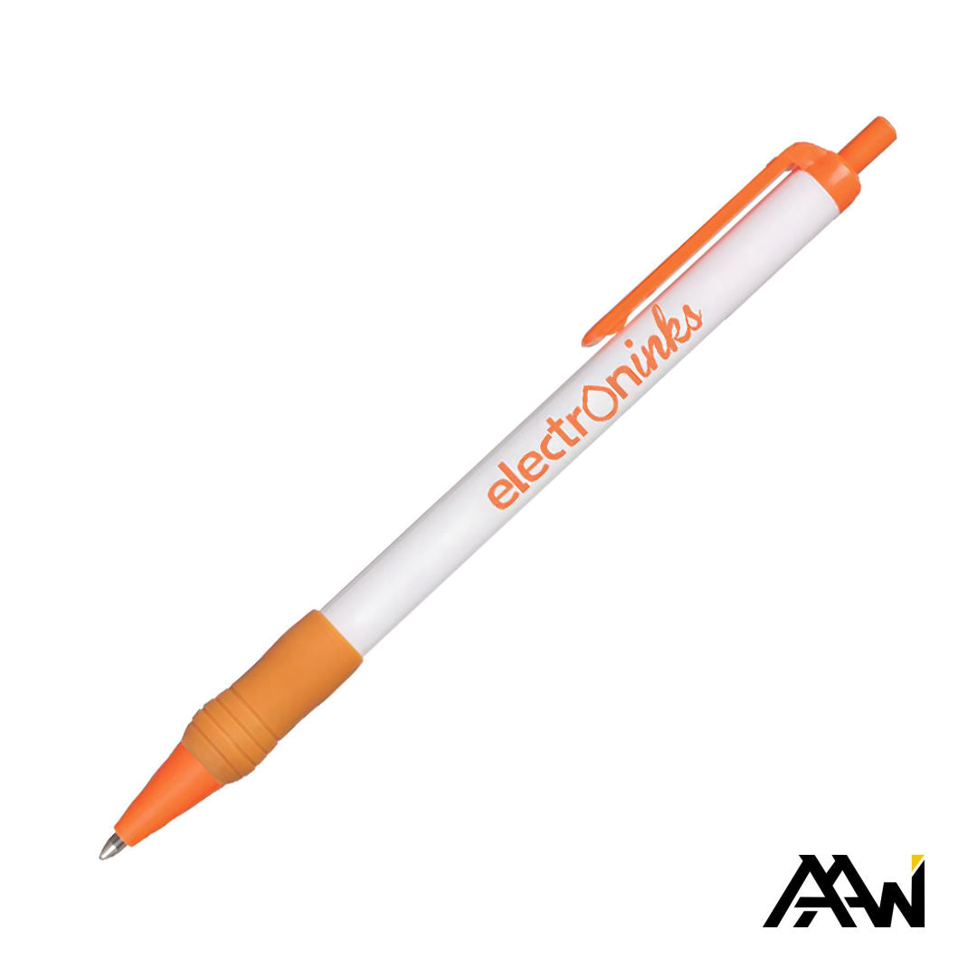White / Orange